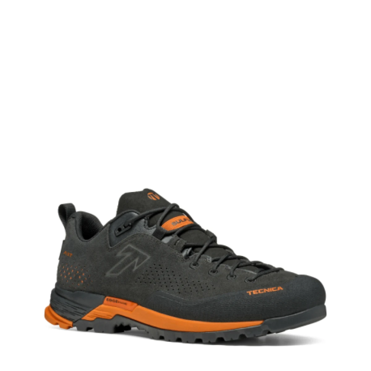 Pánska nízka turistická celokožená obuv TECNICA Sulfur GTX Ms, anthracite ultra orange · záber 1