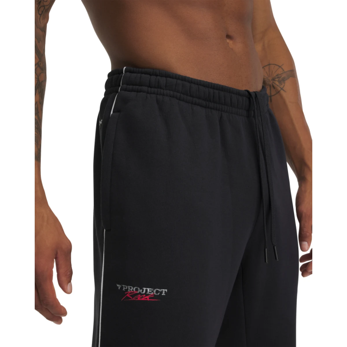 Pánske tepláky UNDER ARMOUR PROJECT ROCK Icon Flc Jogger-BLK · záber 3