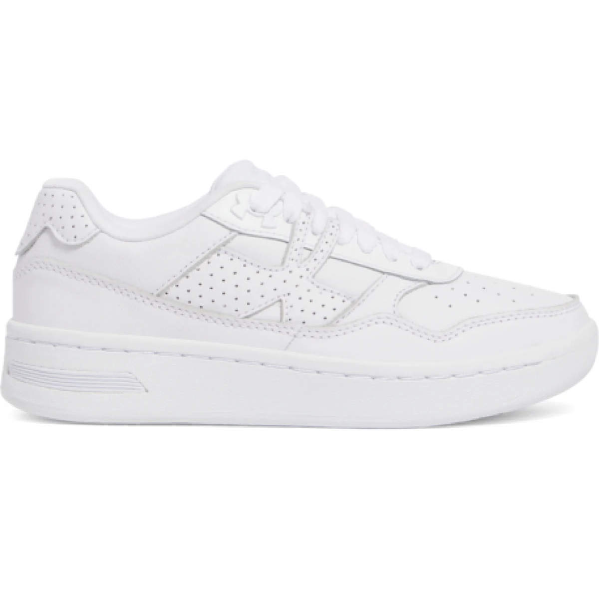 Dámska rekreačná obuv UNDER ARMOUR UA W Court 96 white white white · záber 1