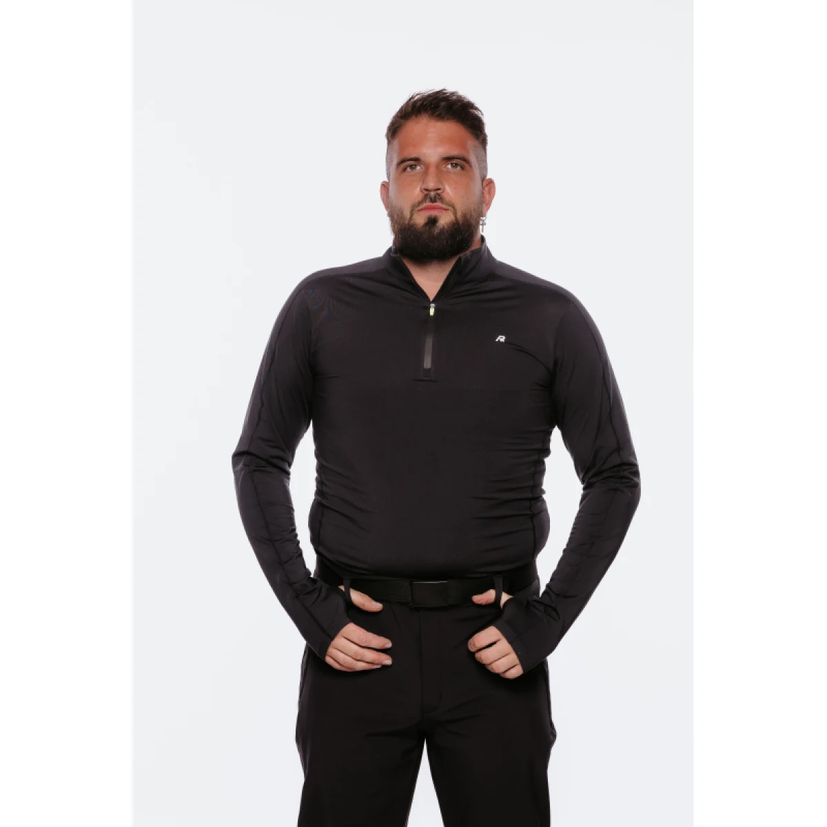 Pánske tričko AUTHORITY DRYZIP III M black · záber 2