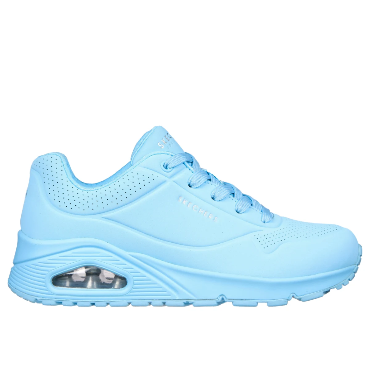Dámska rekreačná obuv SKECHERS Uno Stand On Air light blue · záber 2