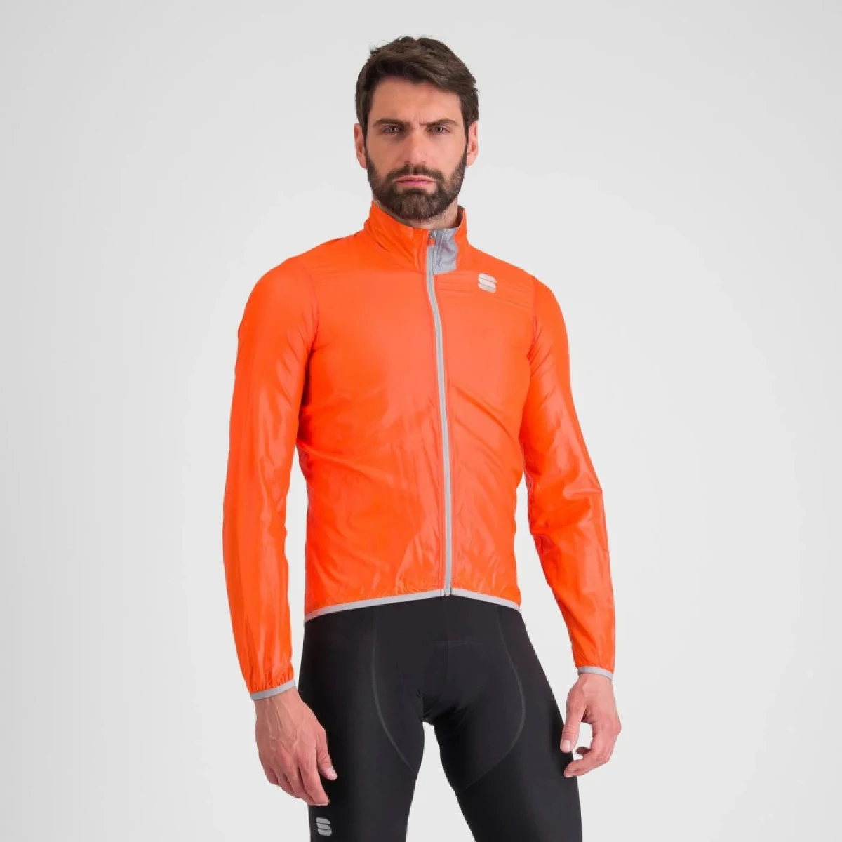 Pánska cyklistická bunda SPORTFUL Hot pack easylight jacket, orange sdr · záber 2