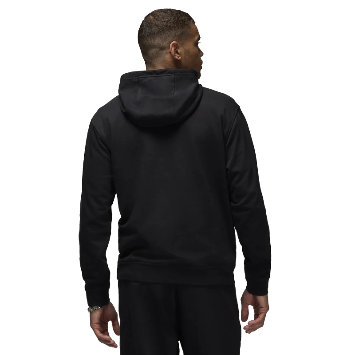 Pánska mikina s kapucňou NIKE M JORDAN DF SPRT CSVR FLC PO-010 BLACK WHITE · záber 2