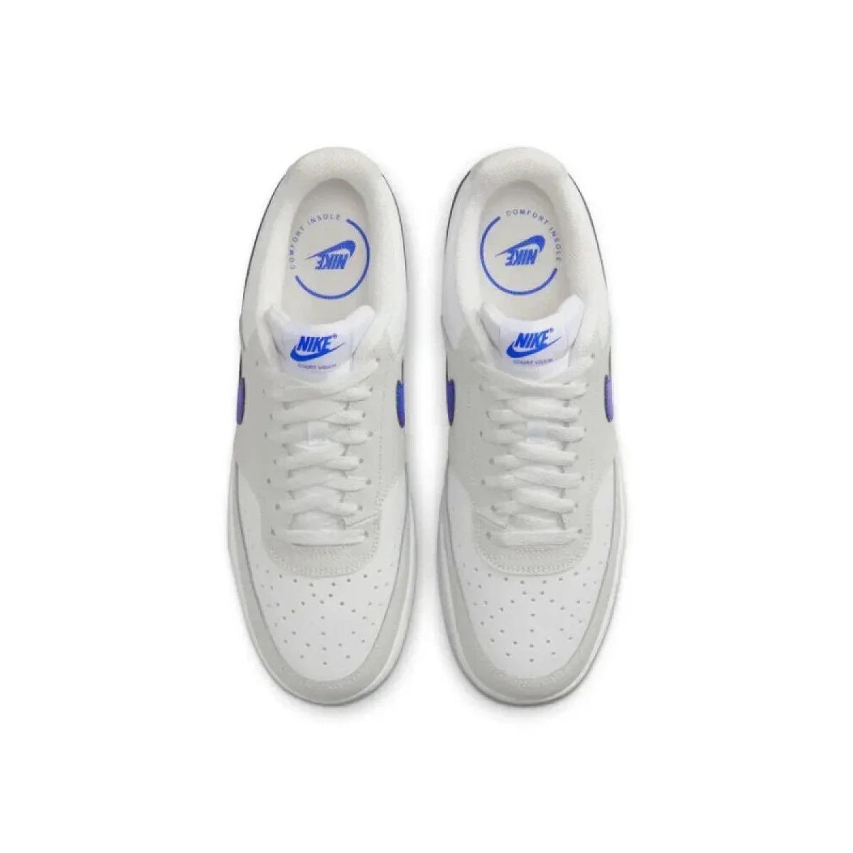 Pánska rekreačná obuv NIKE Court Vision Low photon dust racer blue white · záber 4