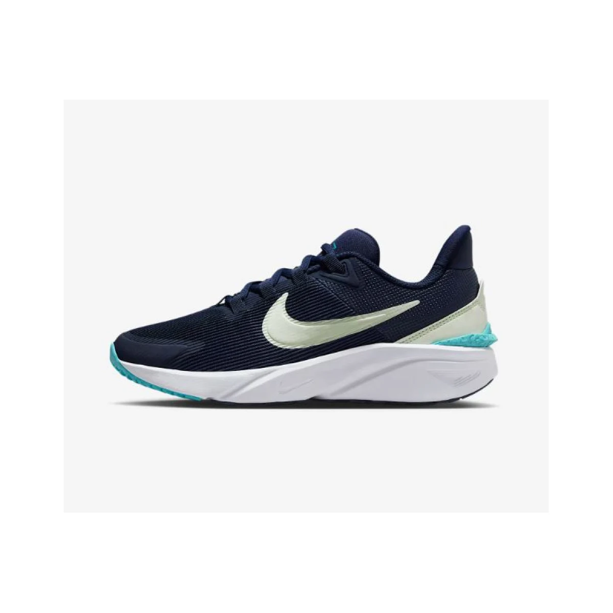 Chlapčenská športová obuv (tréningová) NIKE Star Runner 4 Jr midnight navy volt tint dusty cactus · záber 4