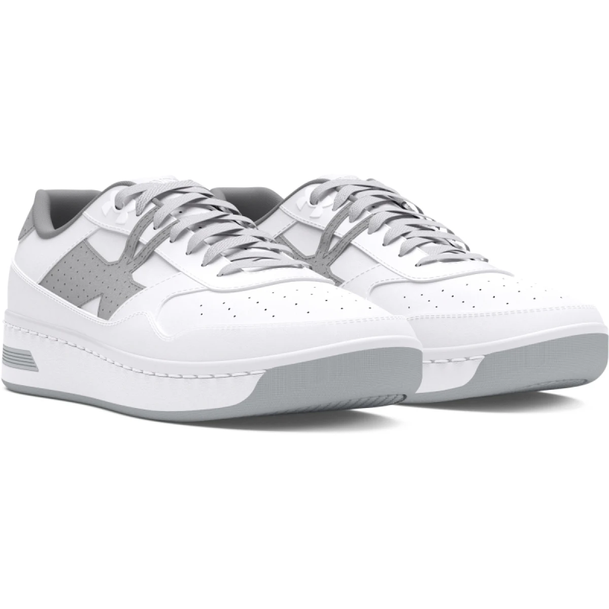 Pánska vychádzková obuv UNDER ARMOUR UA Court 96 Suede white white mod gray · záber 3