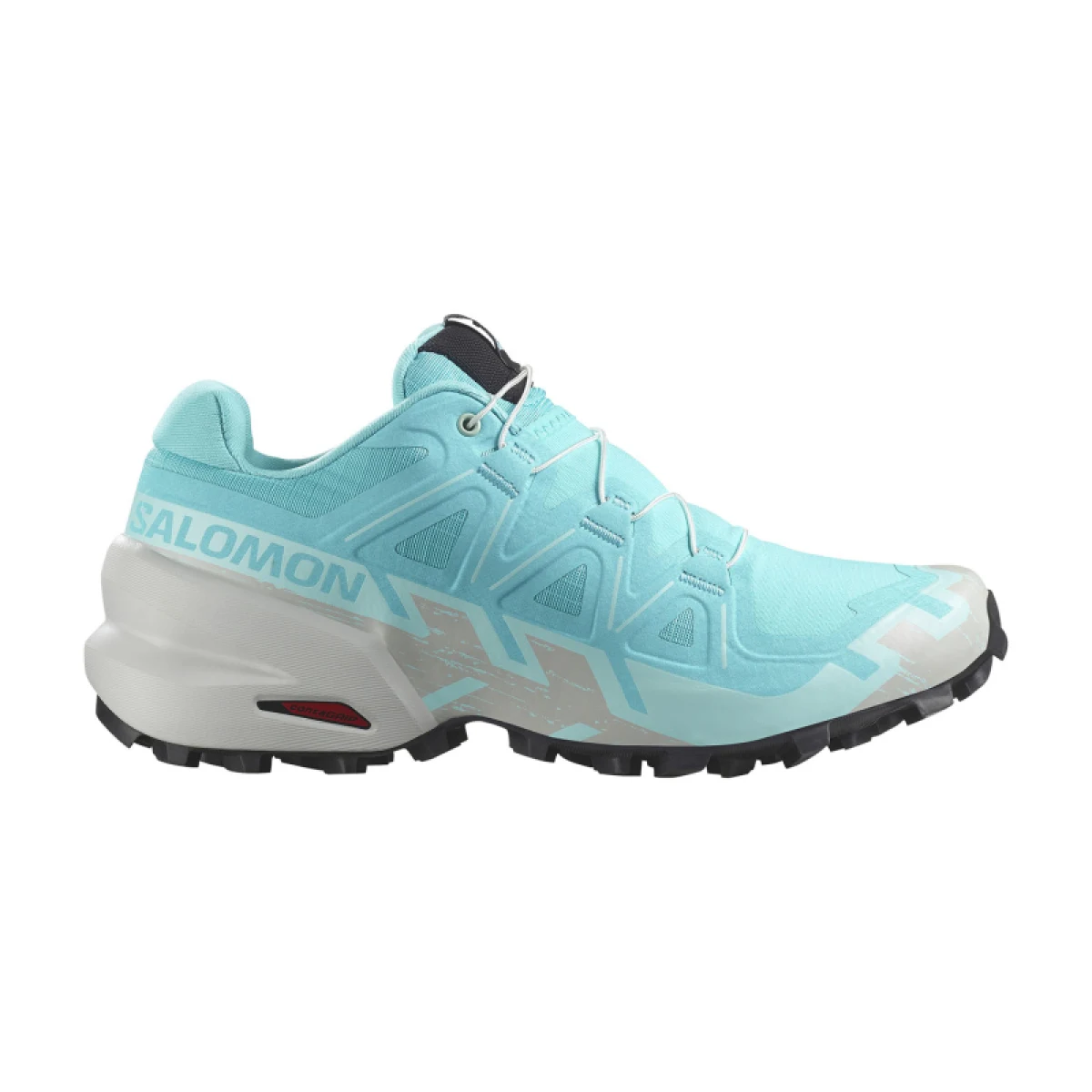 Dámska bežecká trailová obuv SALOMON Speedcross 6 W blue curacao lunar rock iced aqua · záber 2