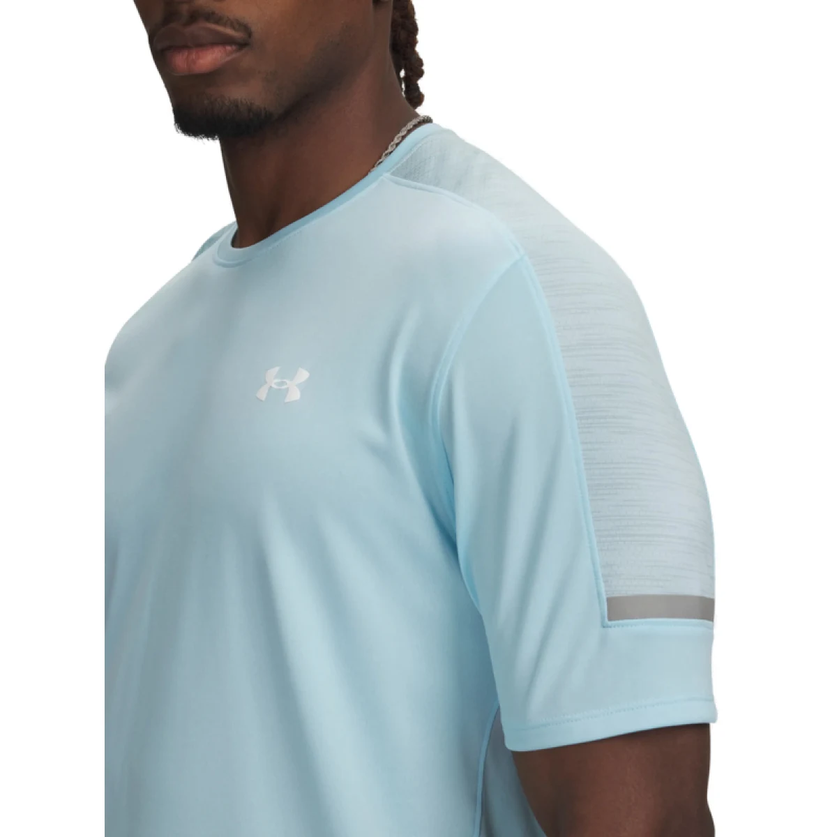 Pánske tréningové tričko s krátkym rukávom UNDER ARMOUR UA Tech Utility SS-BLU · záber 2