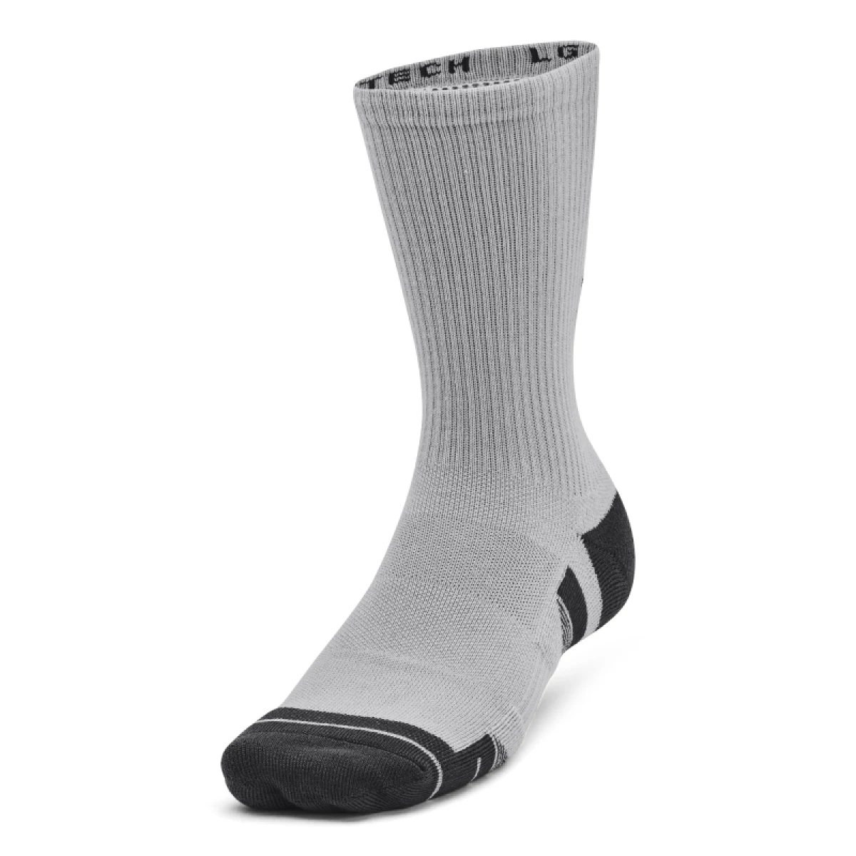 Ponožky UNDER ARMOUR 3 PACK-UA Performance Tech Crew-GRY · záber 3