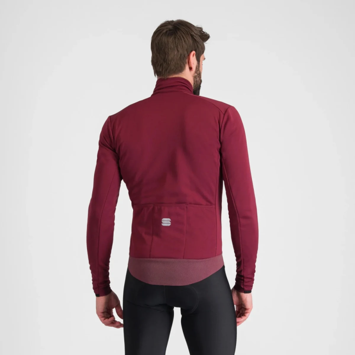 Pánska cyklistická bunda SPORTFUL Super jacket, red wine · záber 3