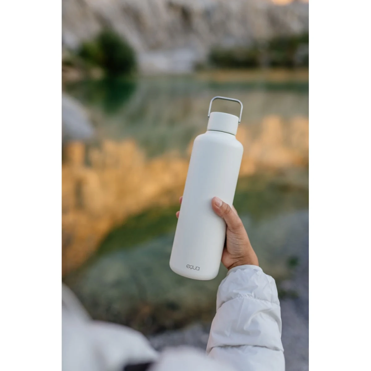 Fľaša EQUA TIMELESS off White, 1000 ml · záber 5