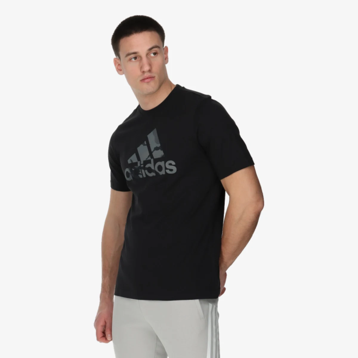 Pánske tričko s krátkym rukávom ADIDAS M CAMO G T 1-IR5828-Black · záber 4