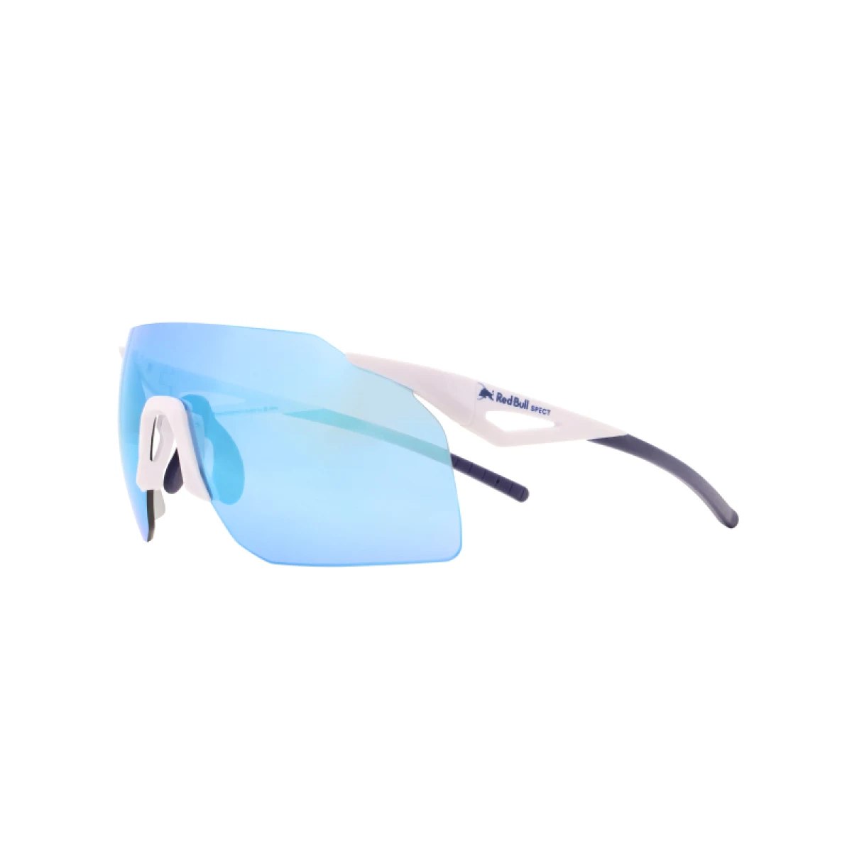 Slnečné okuliare RED BULL SPECT GABE-03, white smoke with blue mirror · záber 2