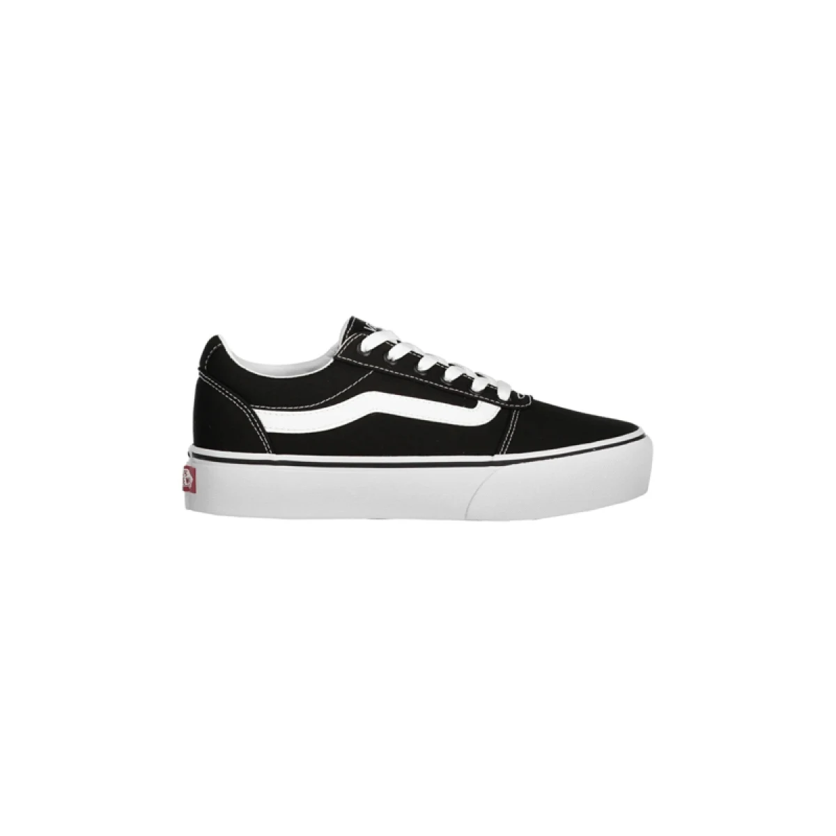 Dámska rekreačná obuv VANS WM Ward Platform (Canvas) black white · záber 3