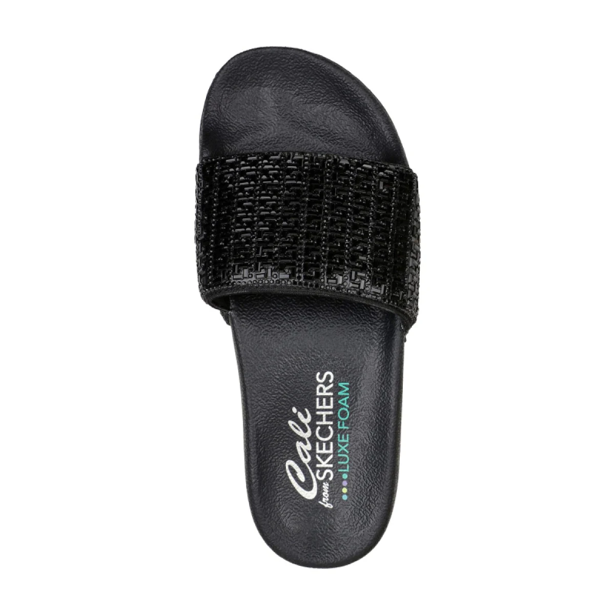 Dámske šlapky (plážová obuv) SKECHERS Pops Up New Spark W black · záber 4