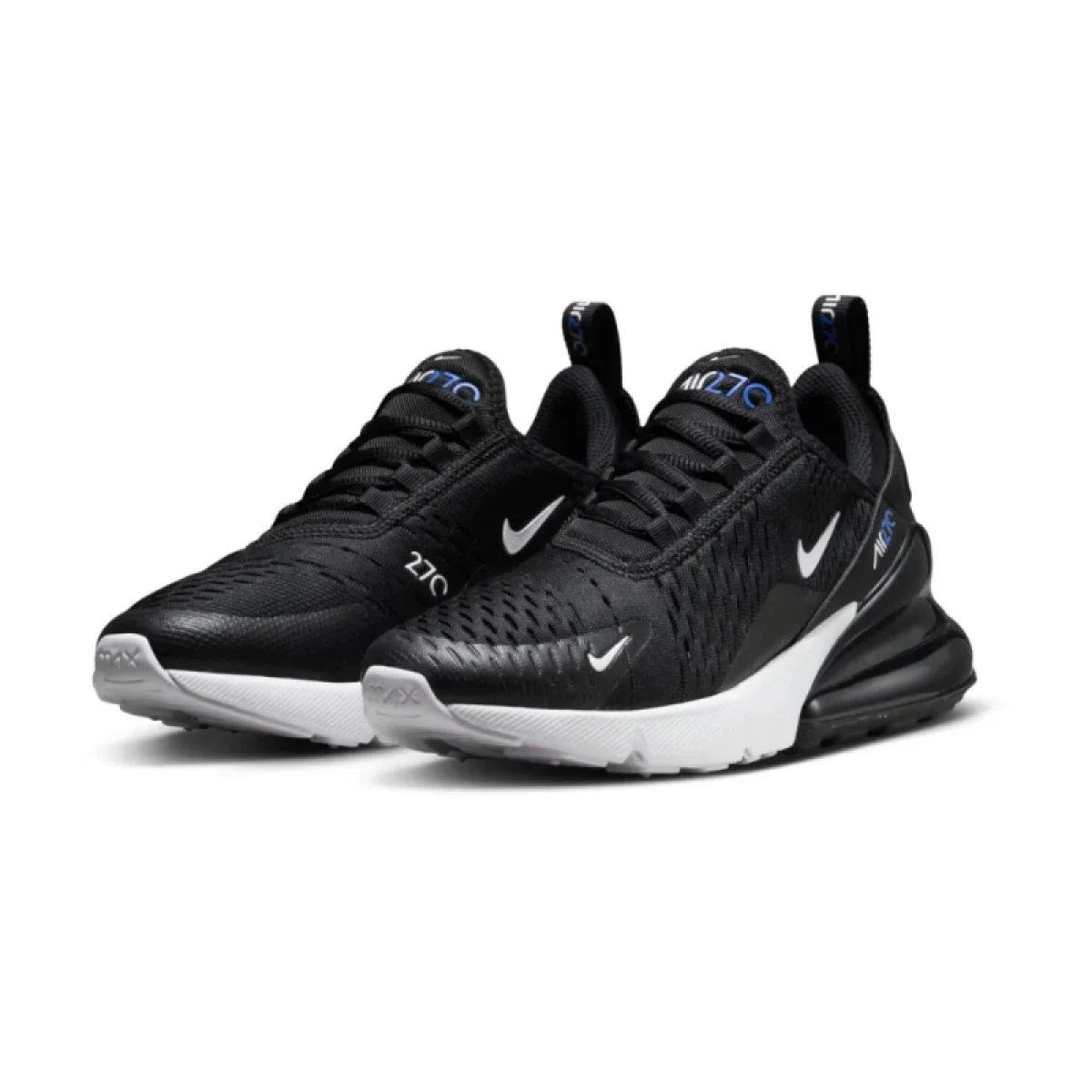 Juniorská rekreačná obuv NIKE Air Max 270 Jr black white white · záber 3