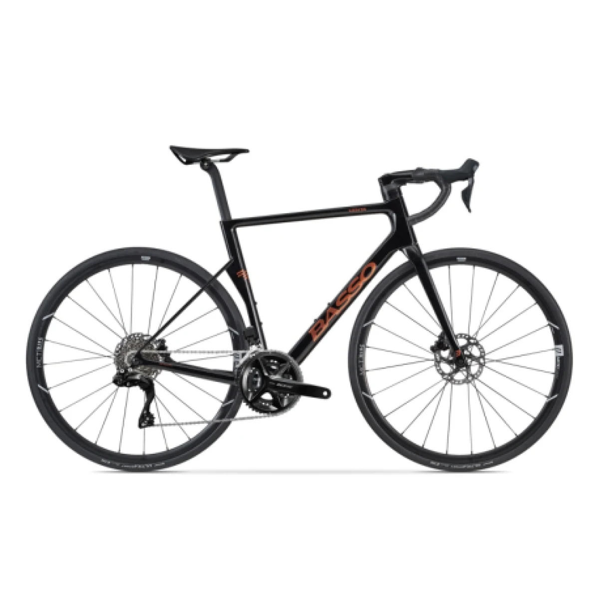 Cestný bicykel BASSO Venta R, Shimano 105 Di2, Microtech MCT, magma black · záber 1