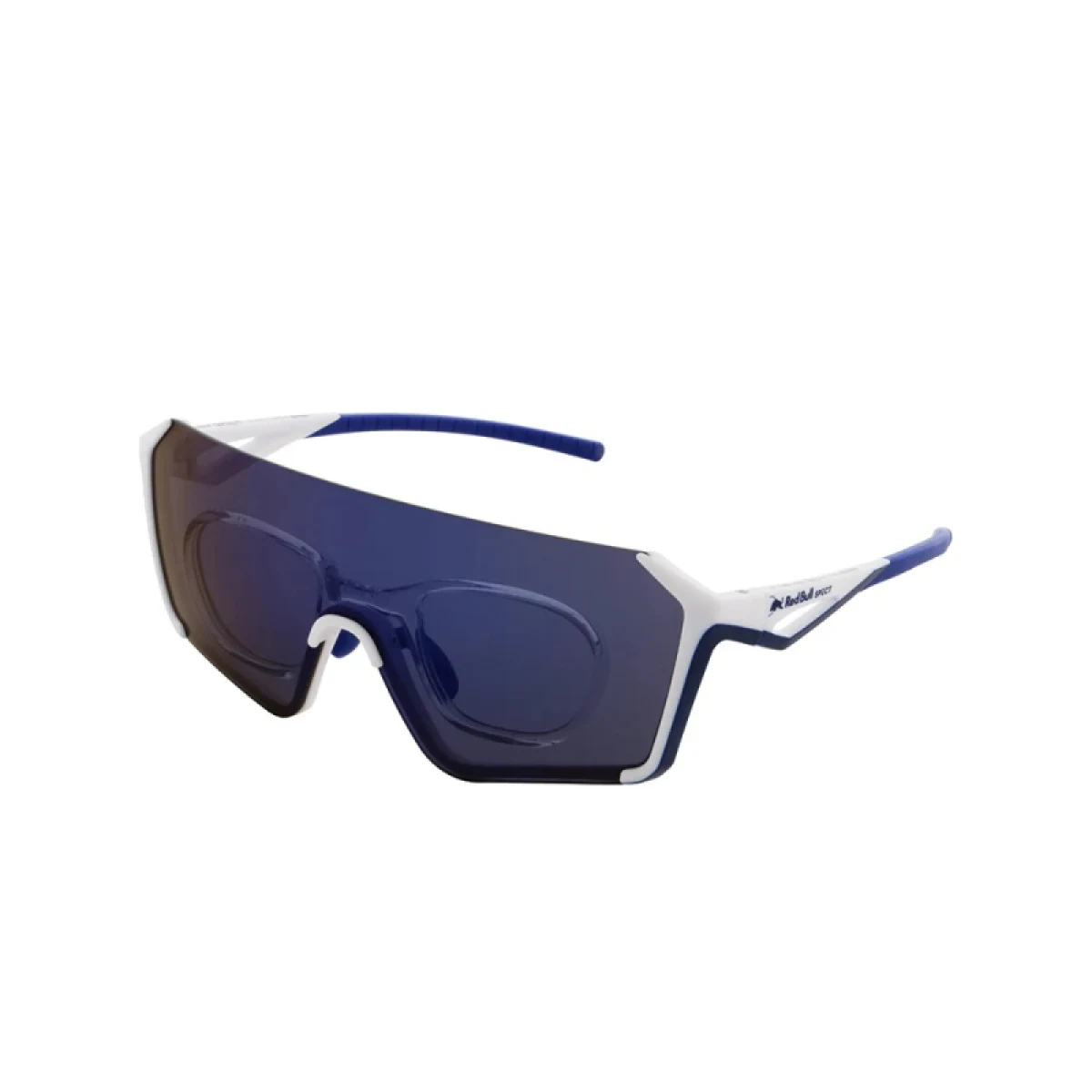 Slnečné okuliare RED BULL SPECT JADEN-004, white, smoke with blue revo, CAT 3, 140-144 · záber 5