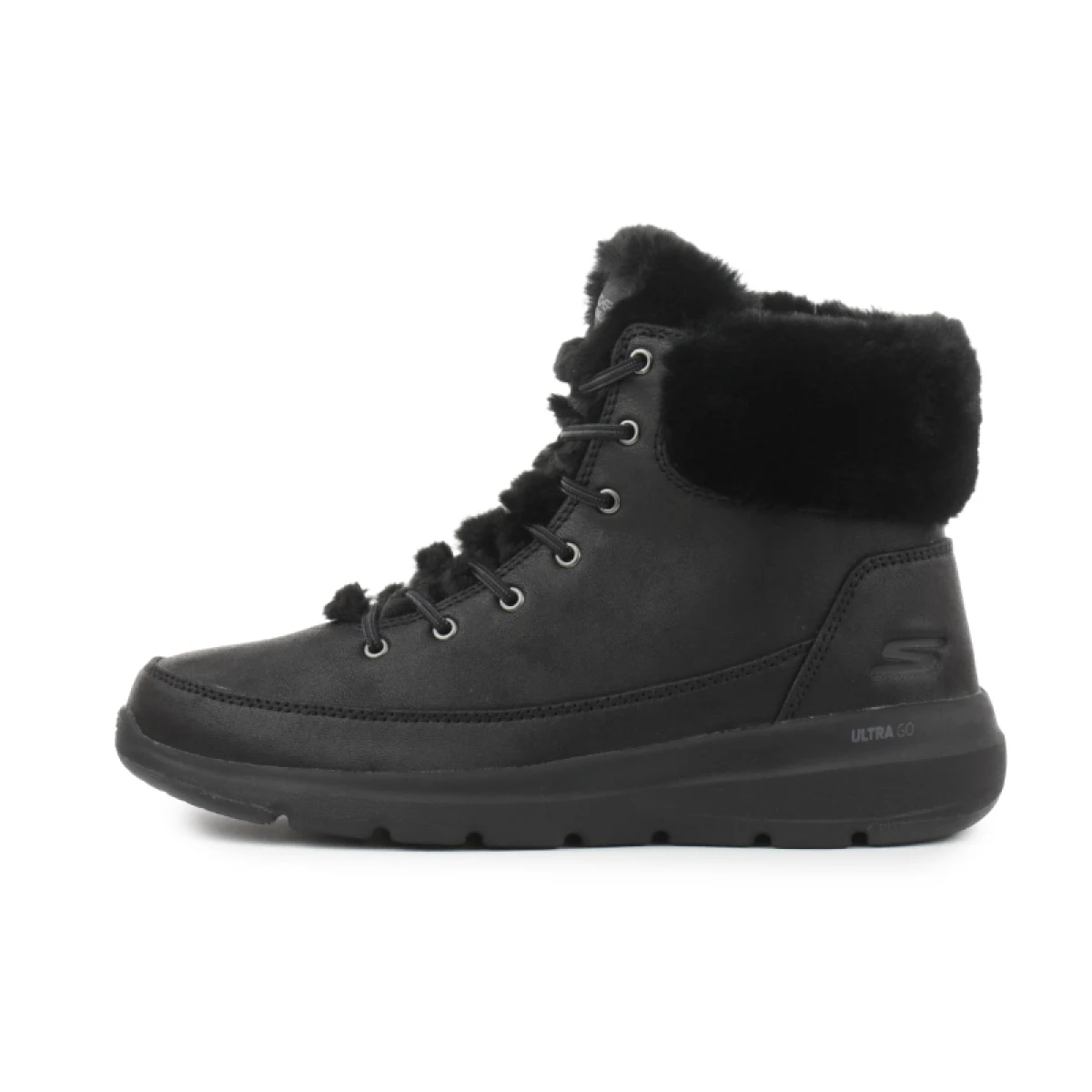 Dámske členkové zimné topánky SKECHERS Glacial Ultra black · záber 2