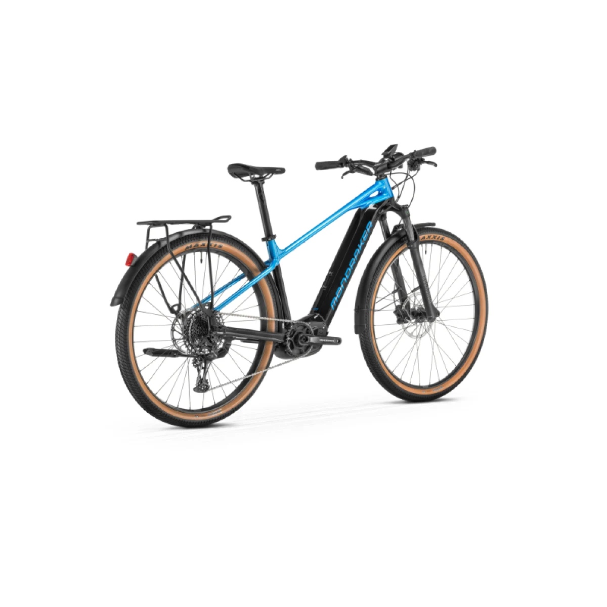Horský elektrobicykel MONDRAKER Prime R X, black marlin blue · záber 3