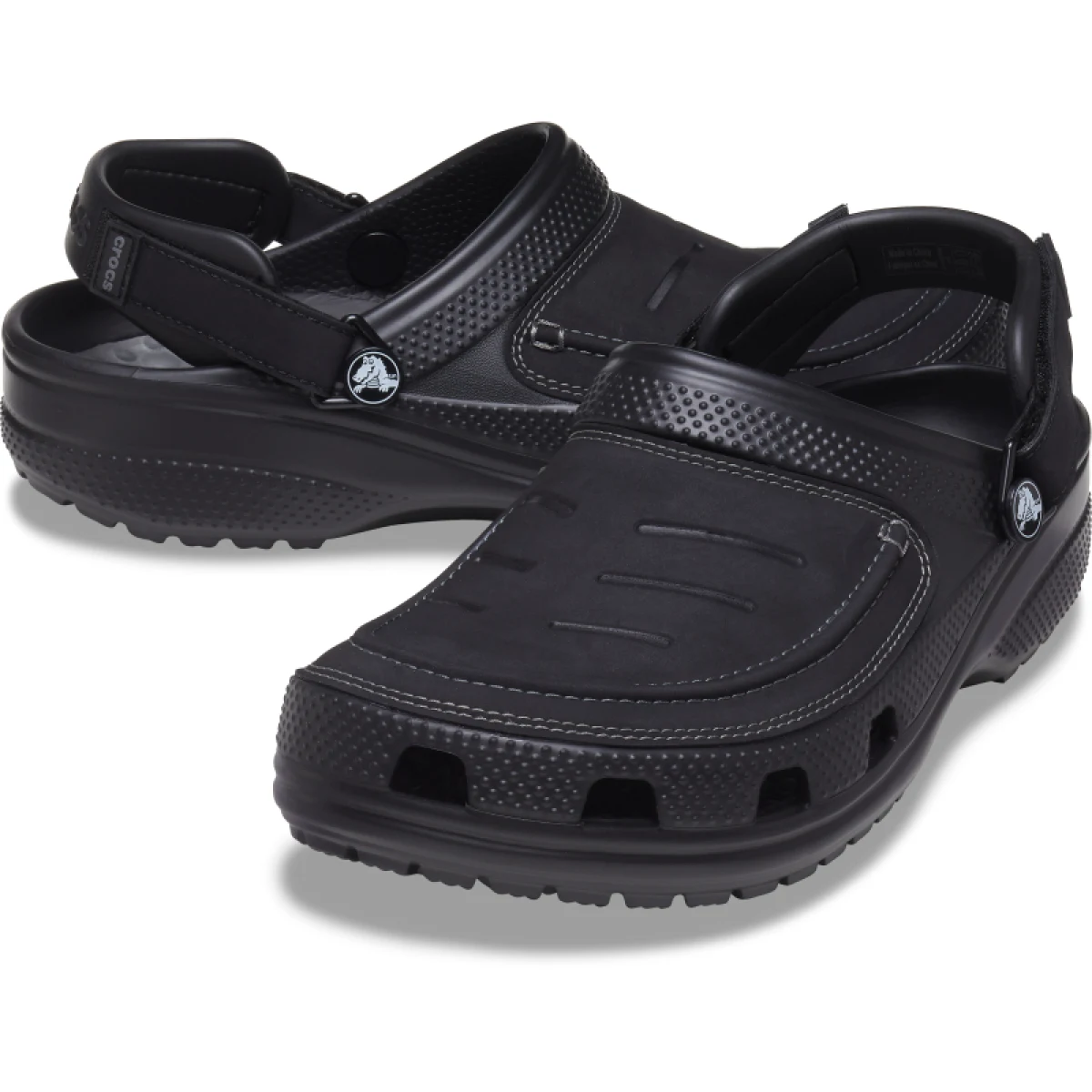 Pánske kroksy (rekreačná obuv) CROCS Yukon Vista II LR Clog M black slate grey · záber 5