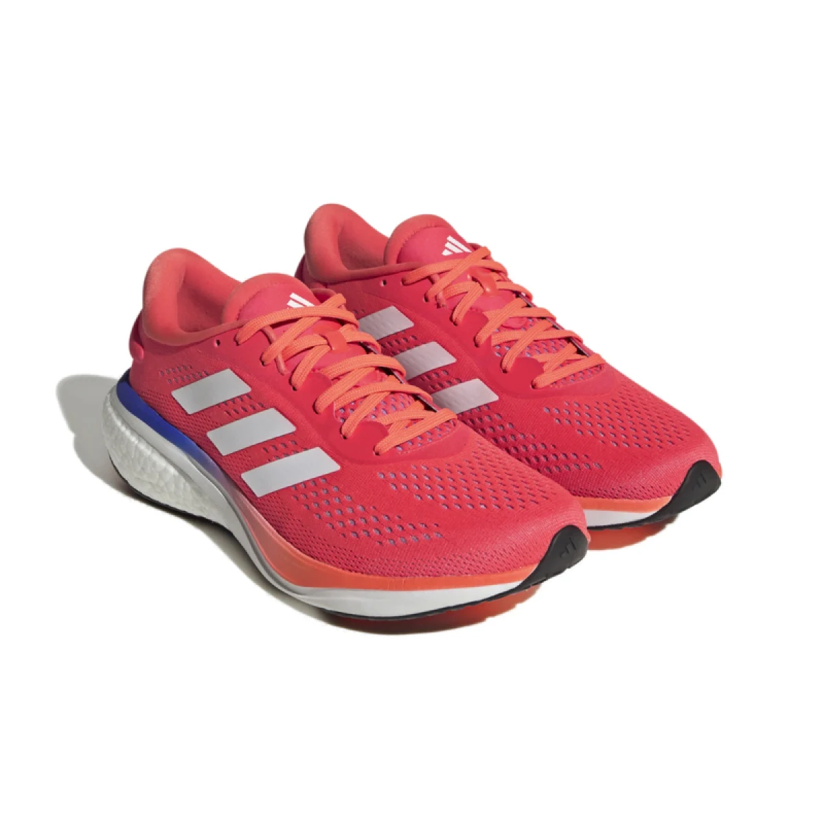 Pánska bežecká obuv ADIDAS Supernova 2.0 solar red cloud white lucid blue · záber 4