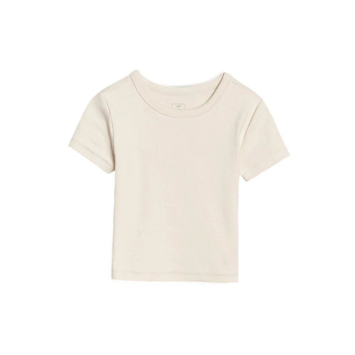Dievčenské tričko s krátkym rukávom 4F JUNIOR TSHIRT F1852-12S-CREME · záber 5