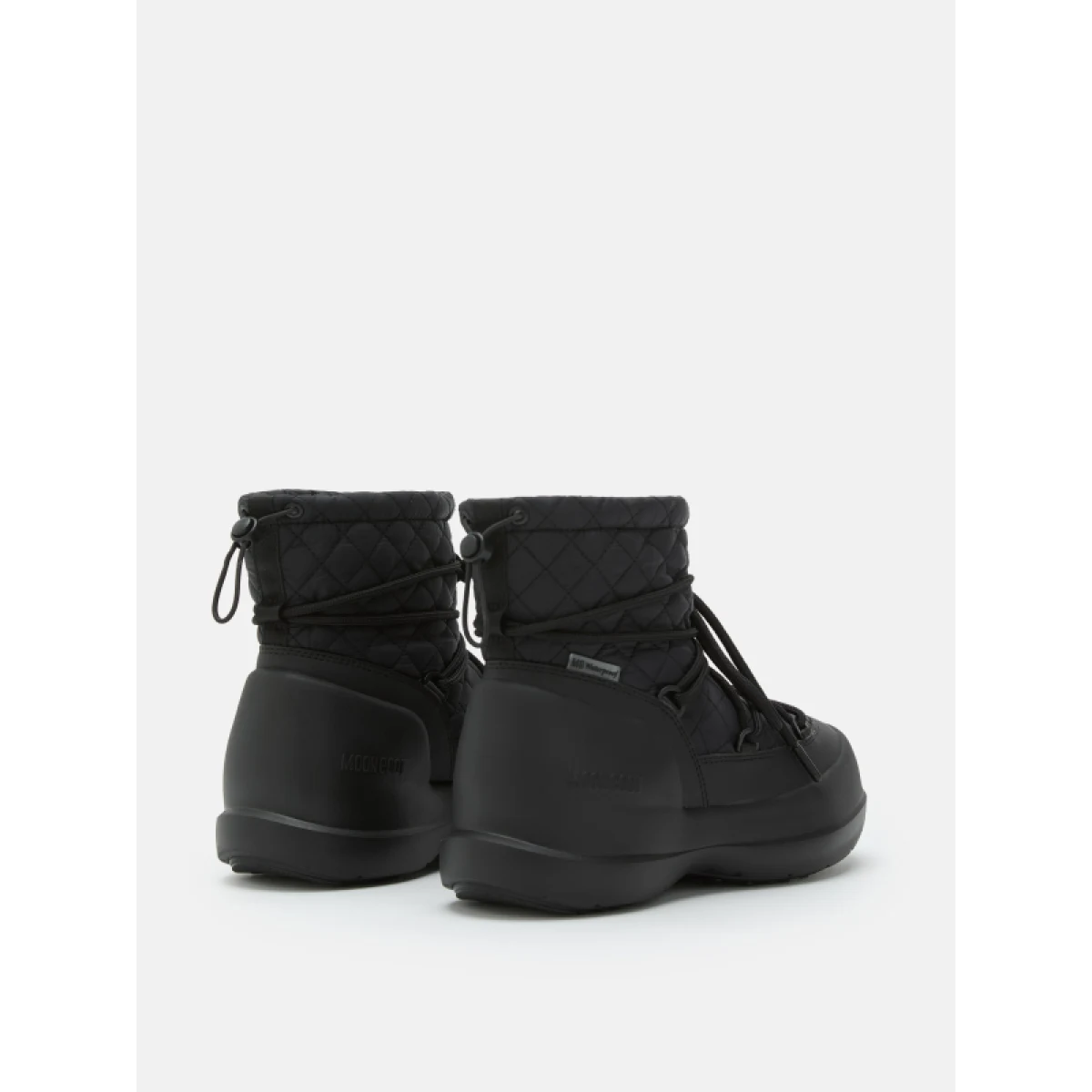 Členkové zimné topánky MOON BOOT MB MEZZALUNA QUILTED MID WP-N001 BLACK · záber 3