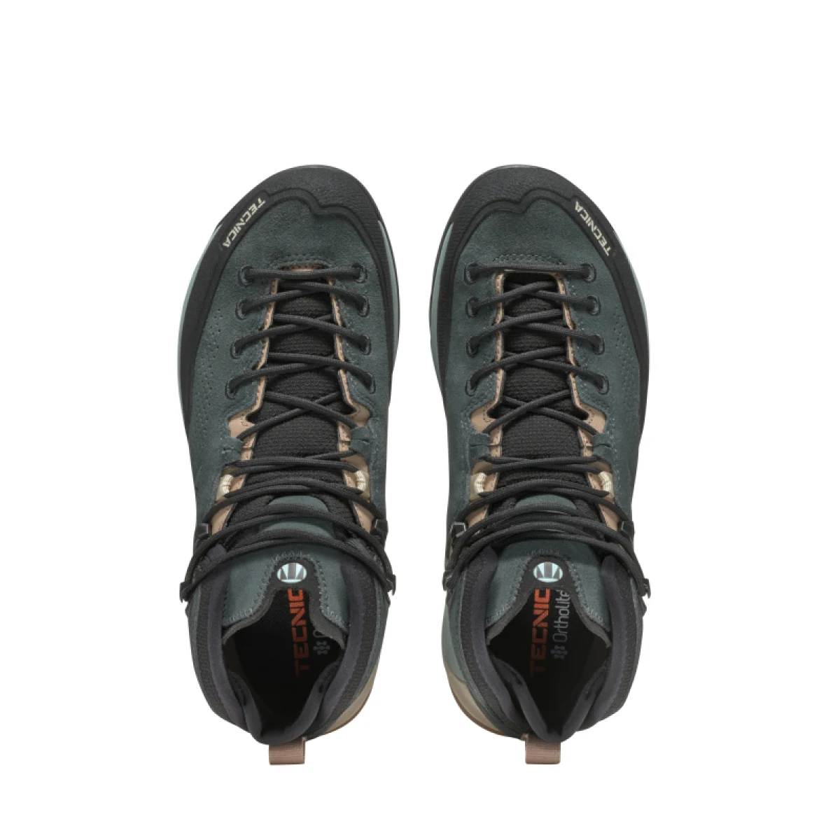 Dámska členková turistická celokožená obuv TECNICA Sulfur MID GTX Ws, navy grey light blue · záber 5