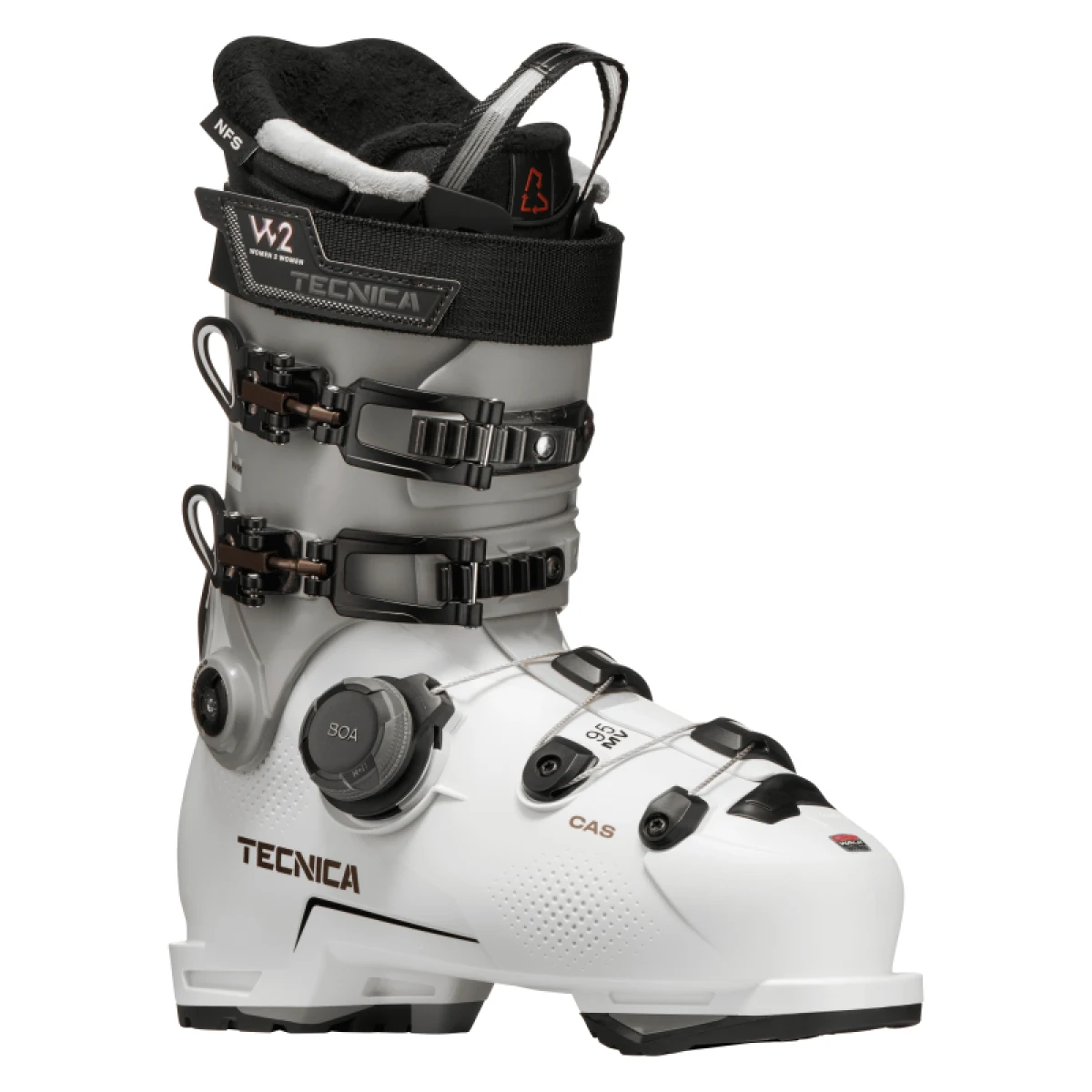 Dámske lyžiarky na zjazdovku - on piste TECNICA Mach BOA MV 95 W GW, cold white · záber 3