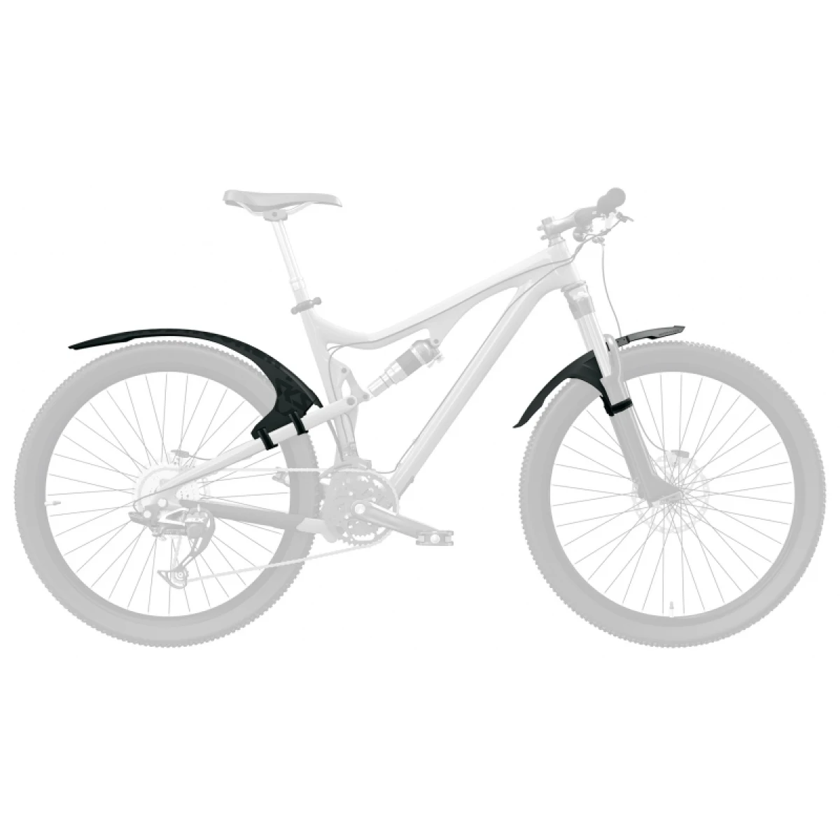 Blatník na bicykel SKS GERMANY Přední blatník Mudrocker · záber 5