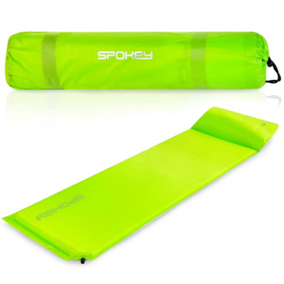 Samonafukovacia karimatka SPOKEY SAVORY PILLOW Self-inflating pillow 2,5 cm green · záber 1