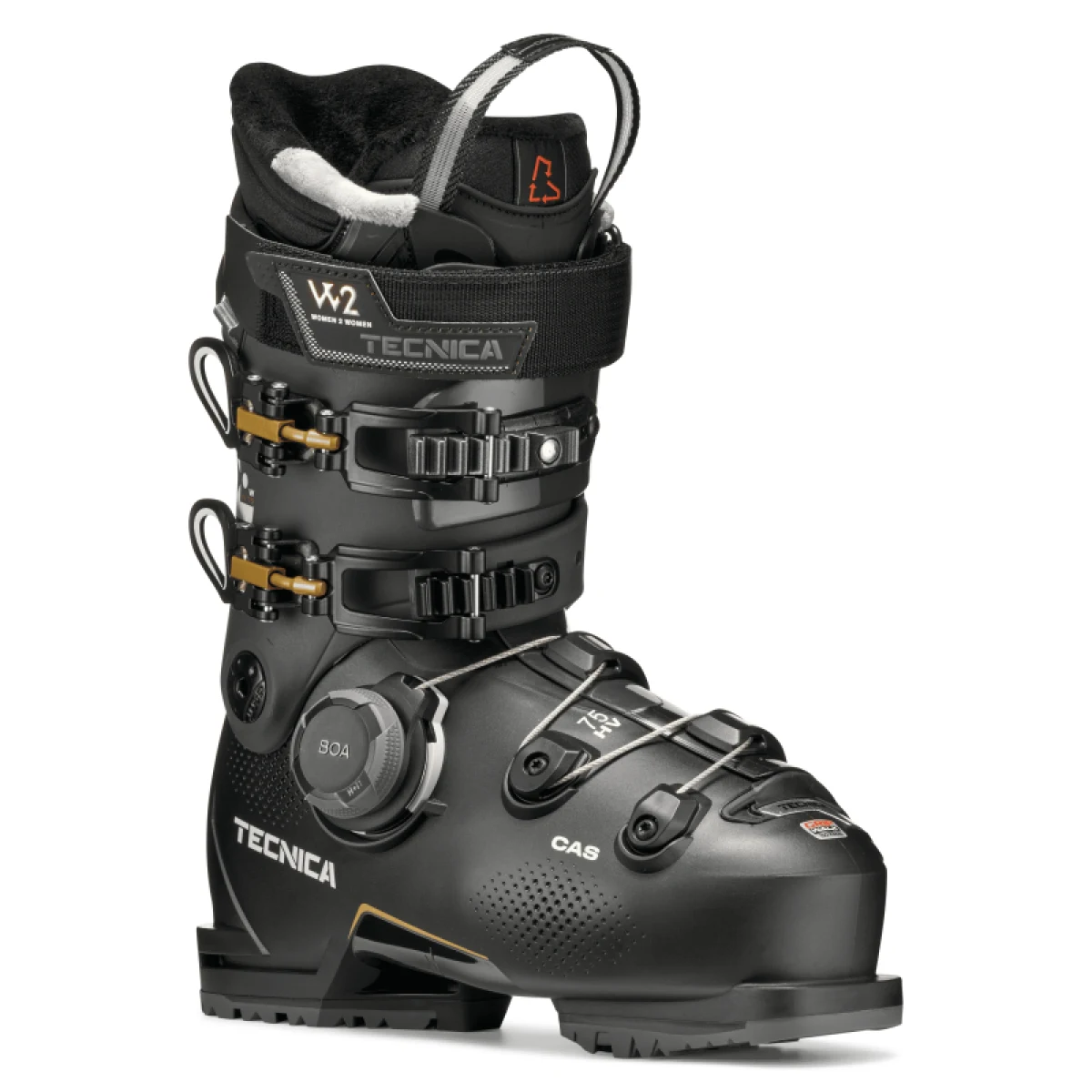 Dámske lyžiarky na zjazdovku - on piste TECNICA Mach BOA HV 75 W GW, black · záber 3