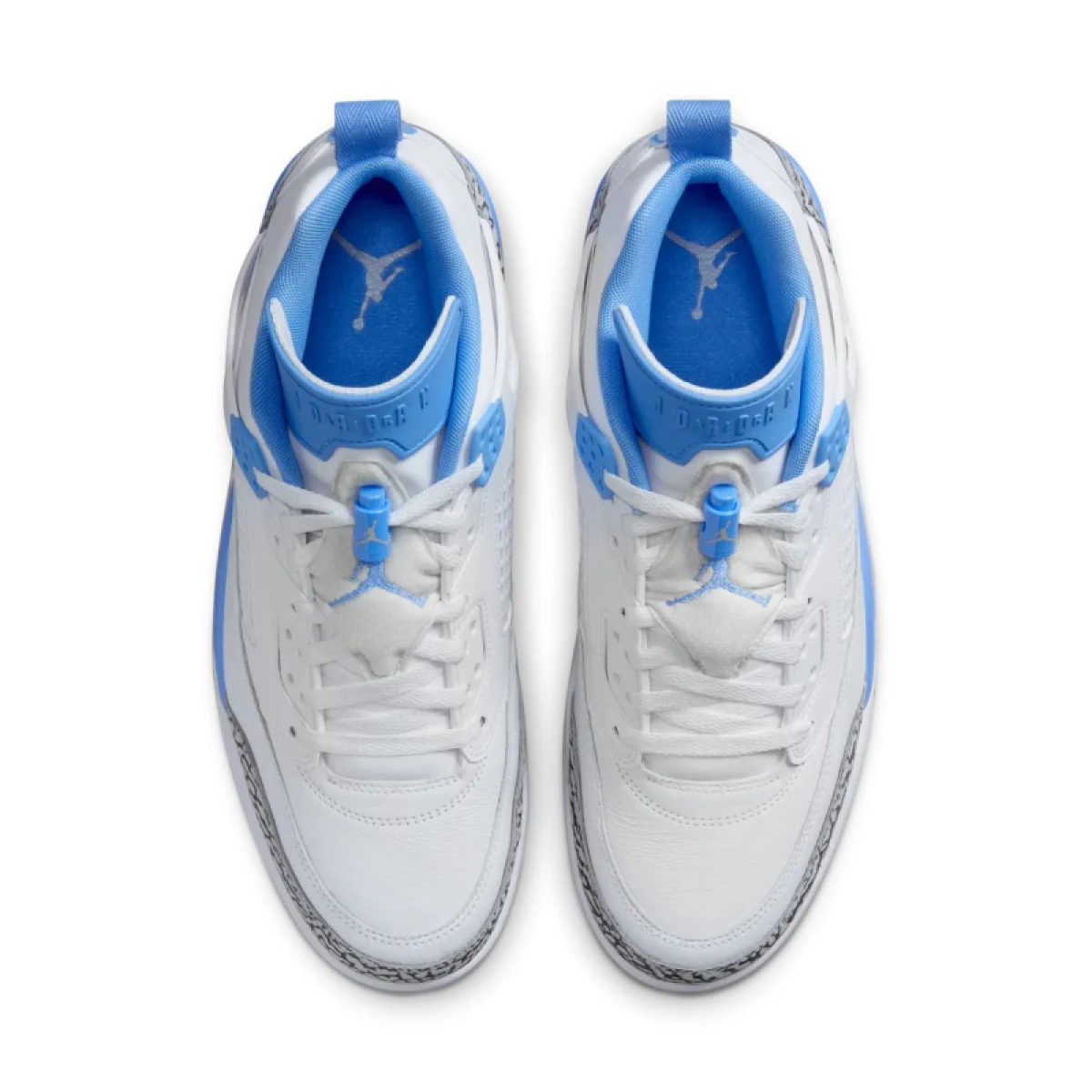 Pánska rekreačná obuv NIKE Air Jordan Spizike Low white wolf grey anthracite university blue · záber 4