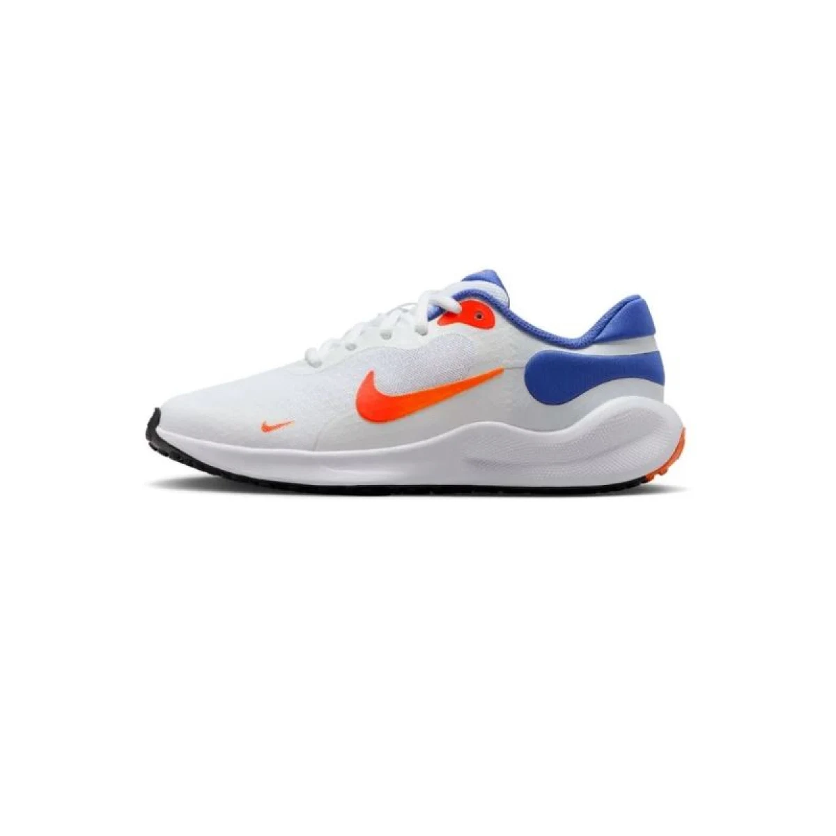 Chlapčenská športová obuv (tréningová) NIKE Revolution 7 GS white team orange astranomy blue · záber 2