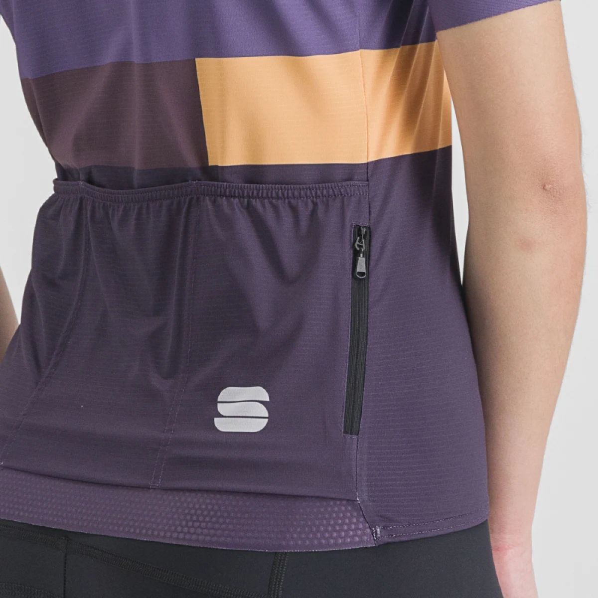 Dámsky cyklistický dres s krátkym rukávom SPORTFUL Snap w jrs, nightshade mulled grape · záber 5