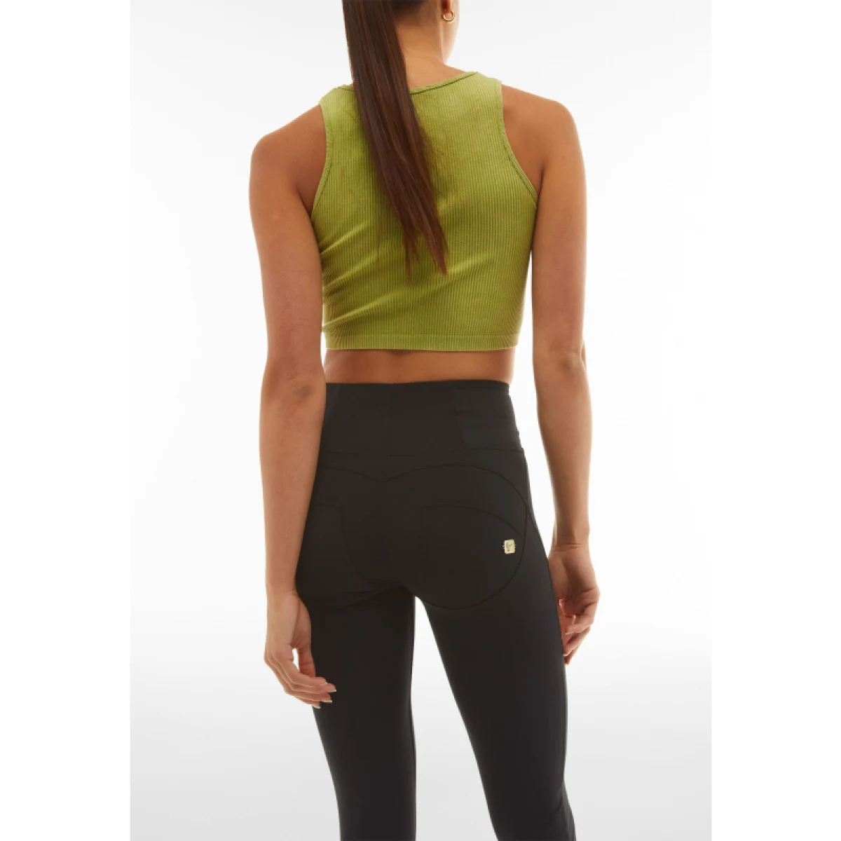 Dámske jeggings nohavice FREDDY WR.UP® bioactive fabric push-up skinny trousers with high waist-Black · záber 4