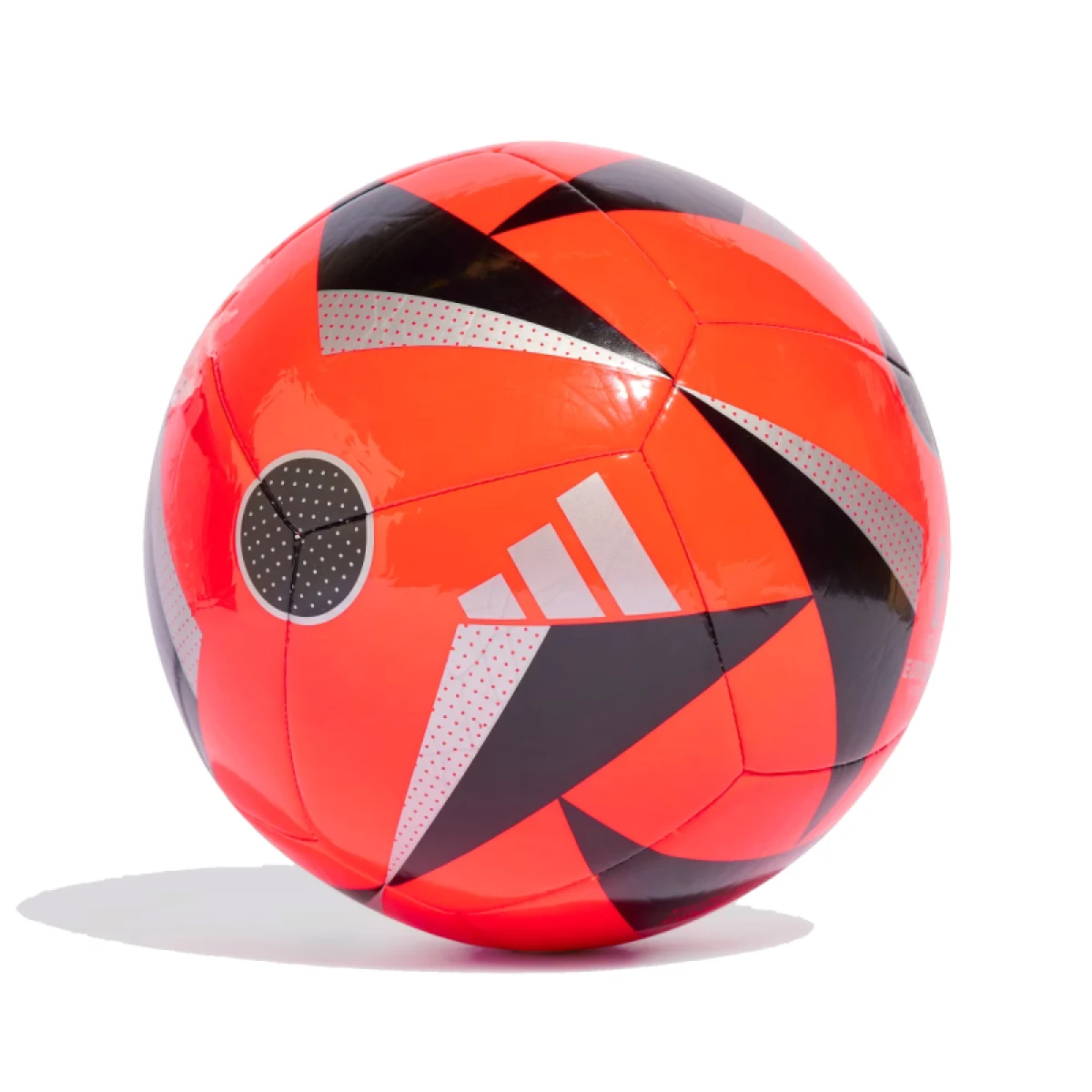 Futbalová lopta ADIDAS EURO24 CLB SOLRED BLACK SILVMT · záber 2