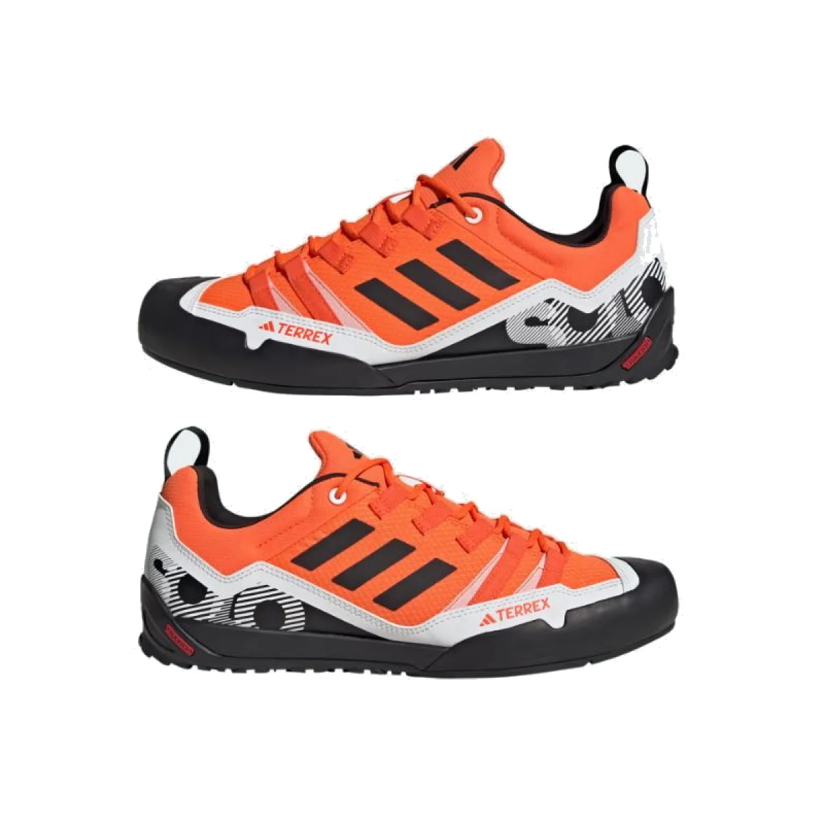 Pánska nízka turistická obuv ADIDAS Terrex Swift Solo 2.0 impact orange core black crystal white · záber 5