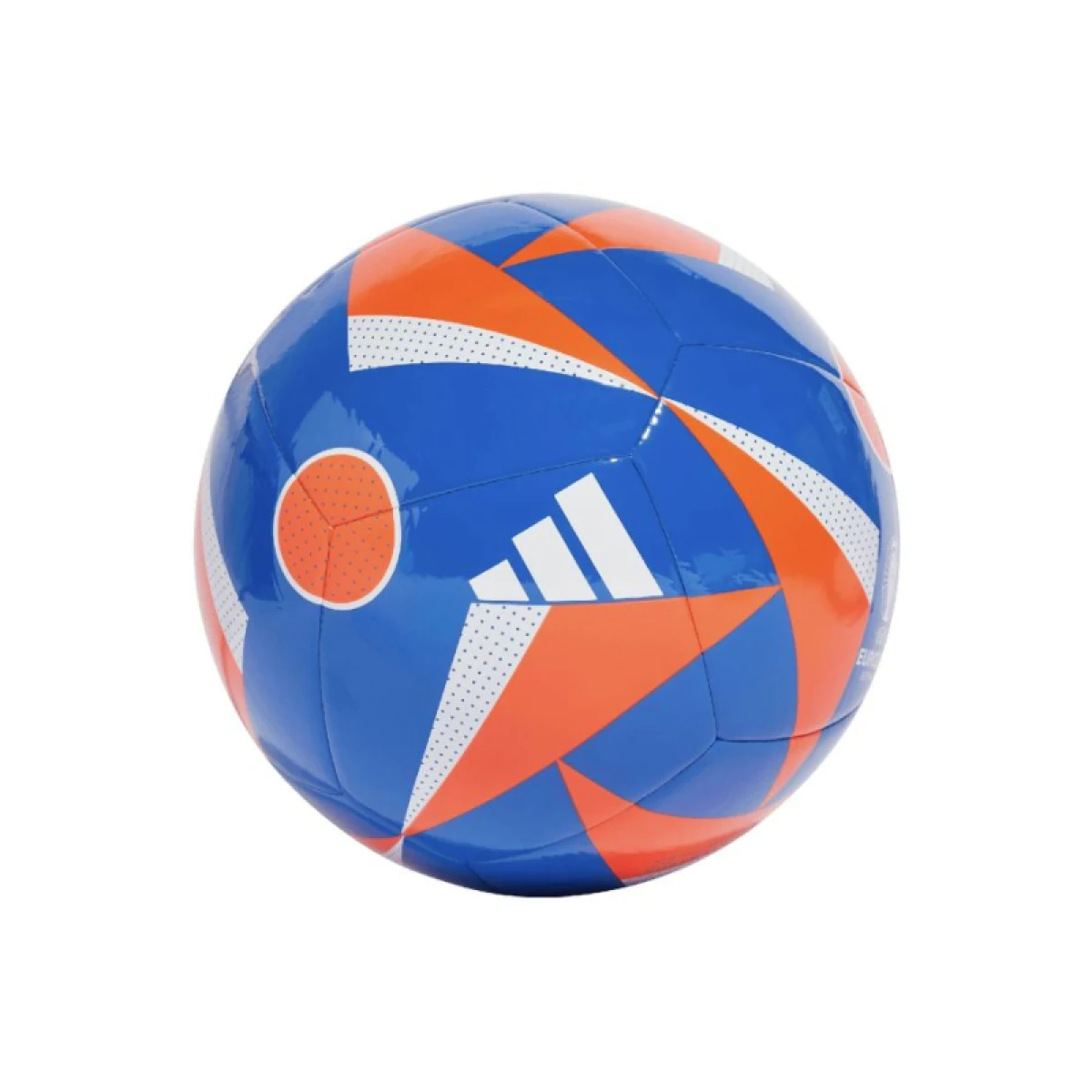 Futbalová lopta ADIDAS EURO24 CLB GLOBLU SOLRED WHITE · záber 2