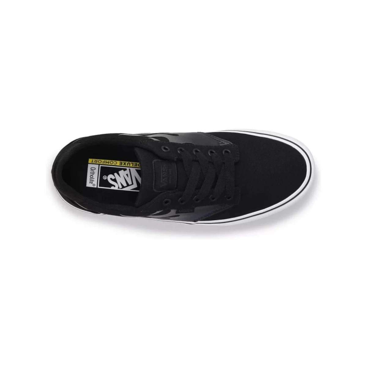 Pánska rekreačná obuv VANS MN Atwood Deluxe faded flame black white · záber 5