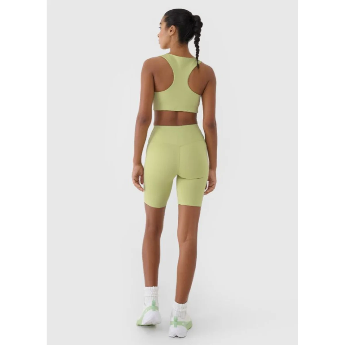 Dámske tréningové kraťasy 4F SHORT TIGHTS FNK F019-42S-LIGHT GREEN · záber 5