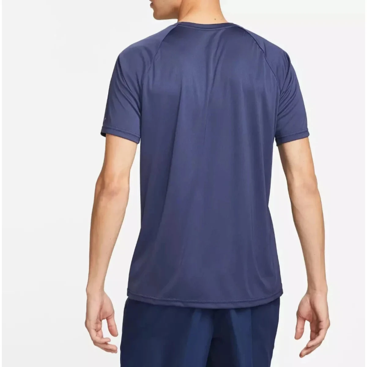 Pánske tréningové tričko s krátkym rukávom NIKE SWIM ESSENTIAL MIDNIGHT NAVY-MIDNIGHT NAVY · záber 3