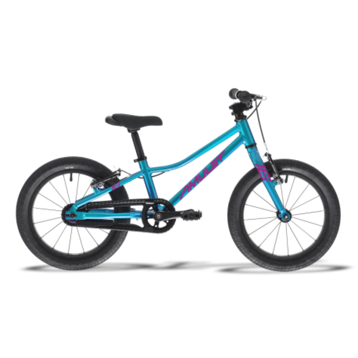 Dievčenský horský bicykel AMULET 16 Tomcat, celeste blue purple · záber 1