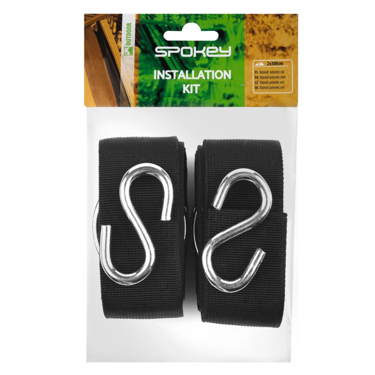 Hojdacia sieť SPOKEY GIBBON Fastening for hammocks · záber 3