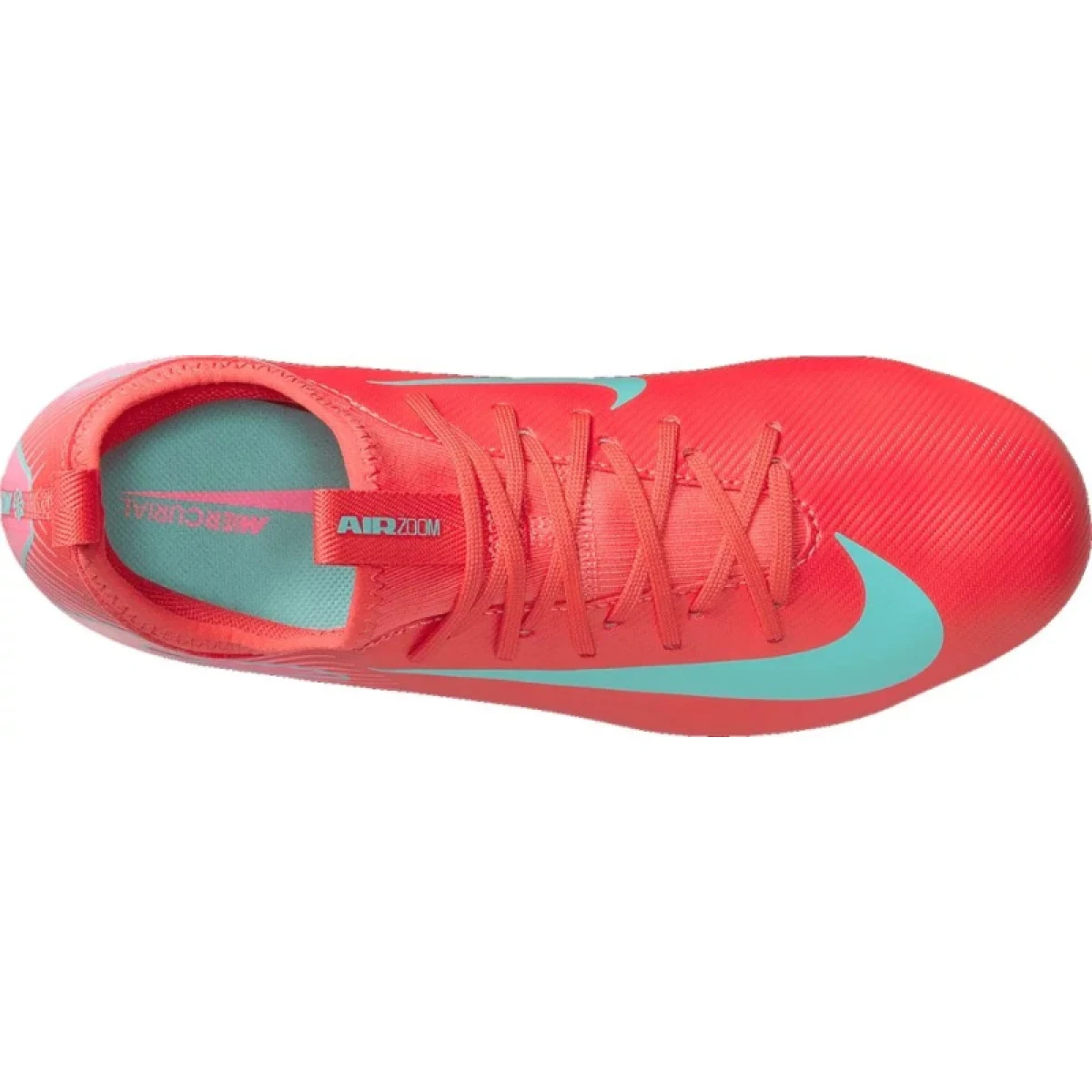 Chlapčenské futbalové kopačky outdoorové NIKE Mercurial Vapor 16 Academy Jr FG MG ember glow aurora green · záber 5