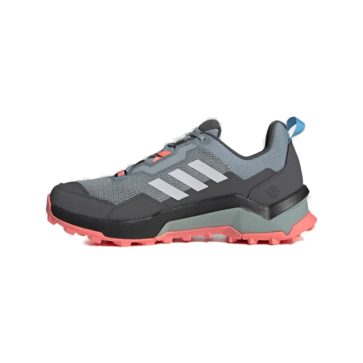 Dámska nízka turistická obuv ADIDAS Terrex AX4 magic grey dash grey acid red · záber 3