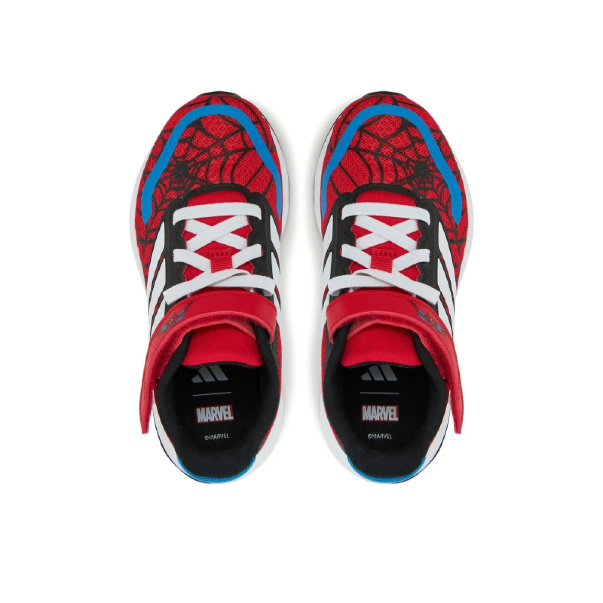 Chlapčenská rekreačná obuv ADIDAS Runfalcon 3.0 Marvel Spider-Man K pure ruby cloud white bright blue · záber 3