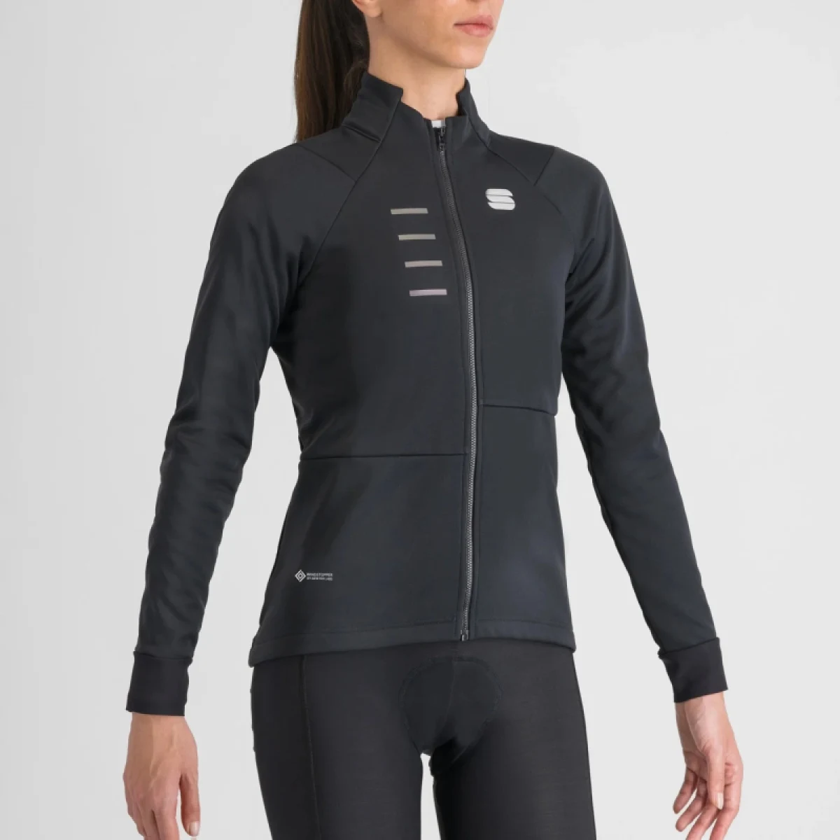 Dámska cyklistická bunda SPORTFUL Tempo w jacket, black · záber 4