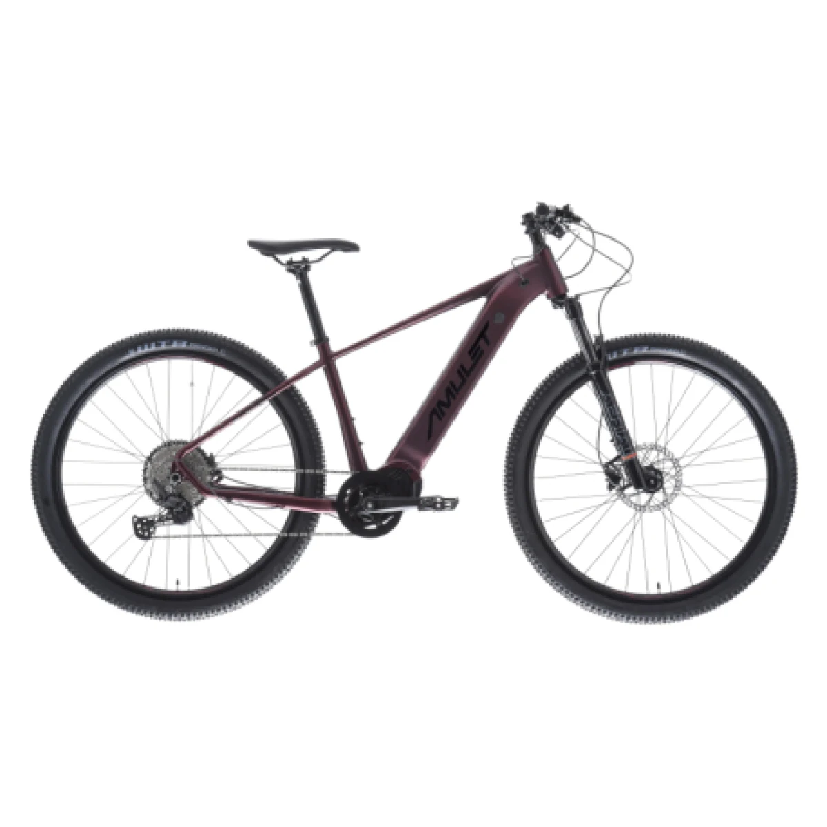 Dámsky horský elektrobicykel AMULET 29 eRival 5.5 SH, orient red black · záber 1